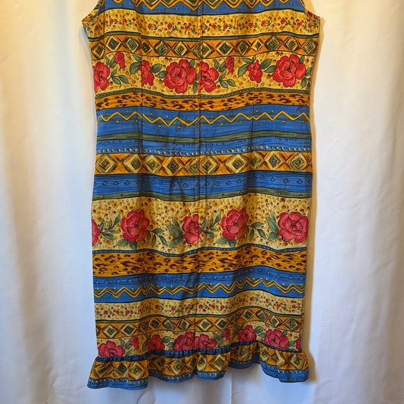 Sag Harbor Multicolor Floral Midi Dress - Picture 7 of 9